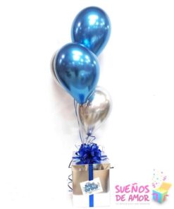 CAJA CUBO METALIZADA